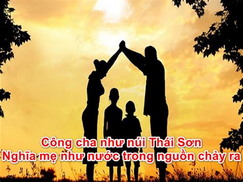 Công cha như núi Thái Sơn - Nghĩa mẹ như nước trong nguồn chảy ra - Gõ ...