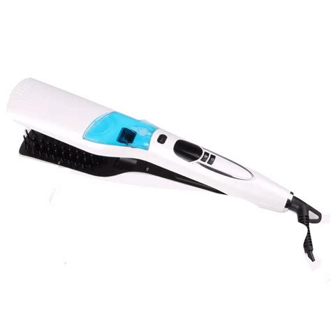 Hair Straight Ceramic Electric Styling Brush Steam Moisturizing Hair ...