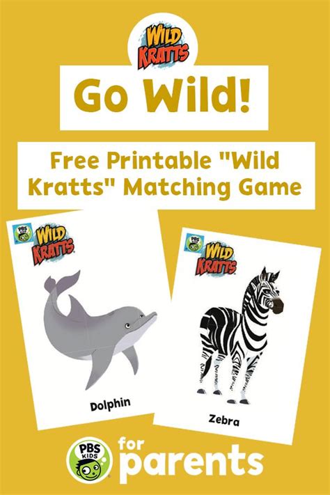 Printable Wild Kratts