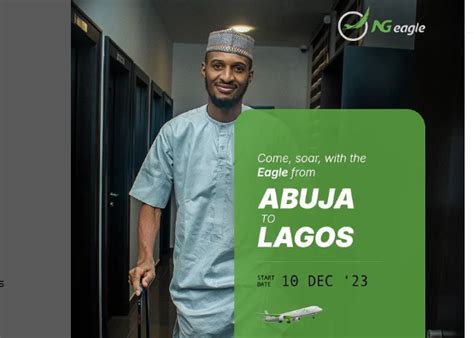 NG Eagle Airline Lagos to Abuja Flight – Price, Schedule