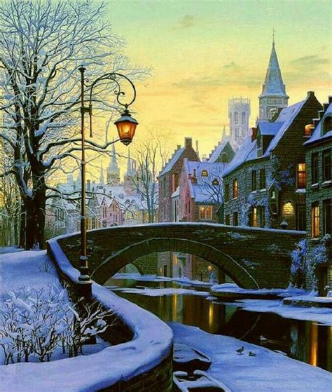 Bruges, Belgium winter scene | Winter Scenes | Pinterest | Bruges, Belgium and Travel europe