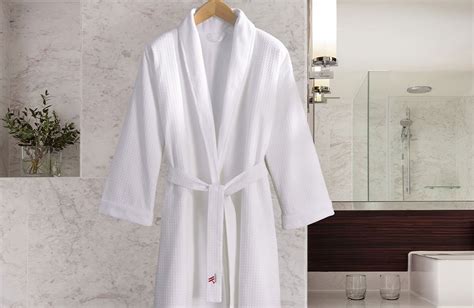 Buy Luxury Hotel Bedding from Marriott Hotels - Waffle Shawl Collar Robe