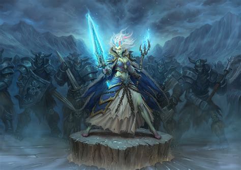 Frost Lich Jaina Hearthstone 2018 Wallpaper,HD Games Wallpapers,4k Wallpapers,Images,Backgrounds ...