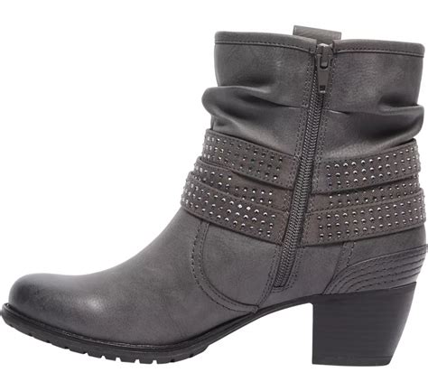 Graceland Ladies' Grey Slouch Ankle Boots | Deichmann