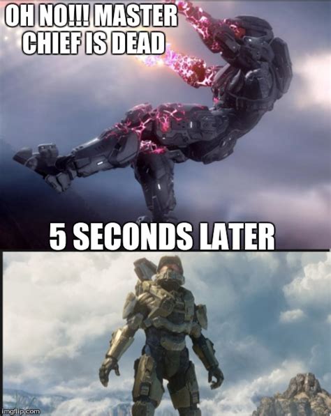 funny meme: ... | image tagged in halo memes,halo,ded | made w/ Imgflip meme maker