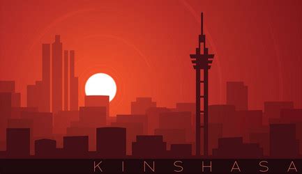 Kinshasa Skyline Vector Images (65)