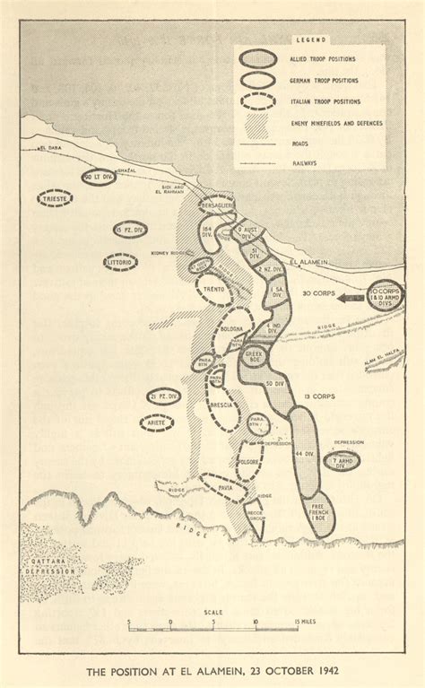 2nd Battle of El Alamein 23 October 1942. WW2 North Africa Campaign ...