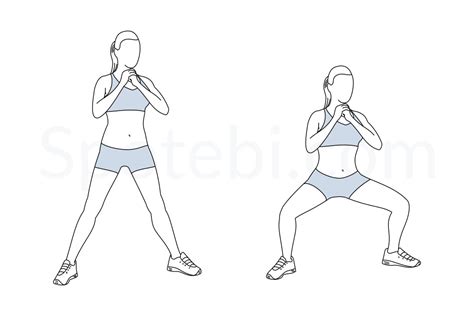 Sumo Squat | Illustrated Exercise Guide