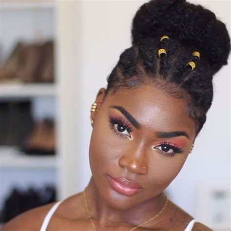 This Braided Updo For Black Hair Is Inspiring And Amazing | Braided ...