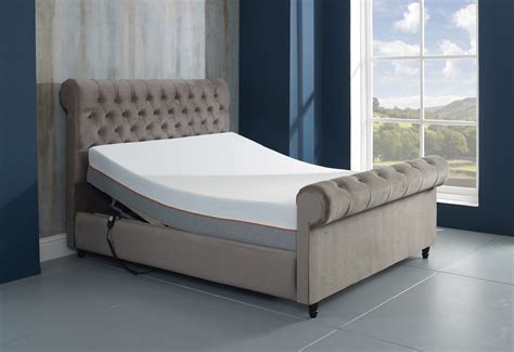 Belford Adjustable Upholstered Bed Frame - AAA Beds