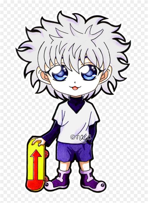 Killua Chibi - Killua PNG - FlyClipart