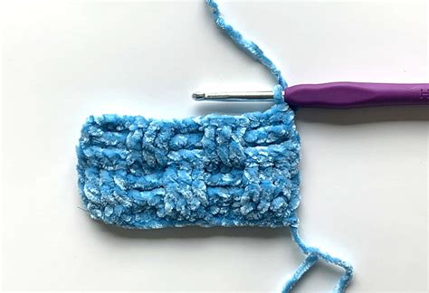 Top 5 Crochet Stitches to use with Velvet Yarn - Tiny Couch Crochet