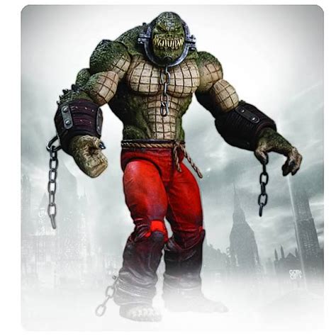 Batman Arkham City Killer Croc Deluxe Action Figure