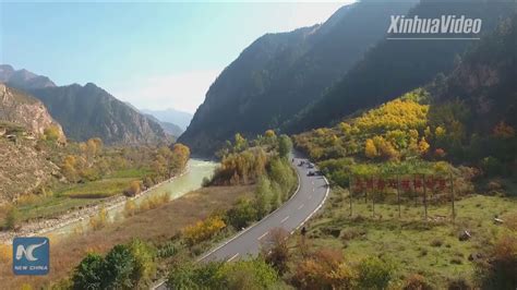 Breathtaking views of China's Qilian Mountains in four seasons - YouTube