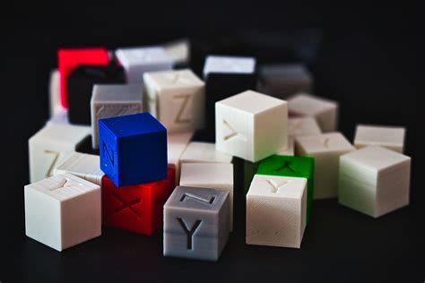 calibration cube, 3d printer, 3d printing, 3d design, 3d model, plastic ...