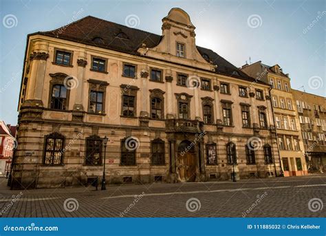 Wroclaw, Poland - March 9, 2018: Wroclaw Old Town Historic Area in the ...