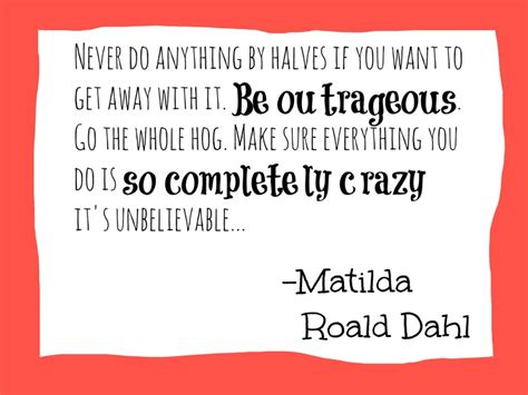 Matilda By Roald Dahl Quotes. QuotesGram