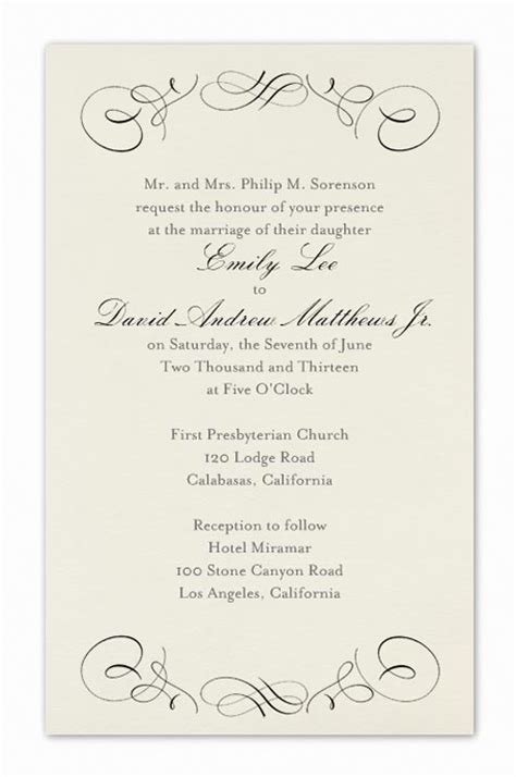 Formal Wedding Invitation Wording | Fotolip.com Rich image and wallpaper