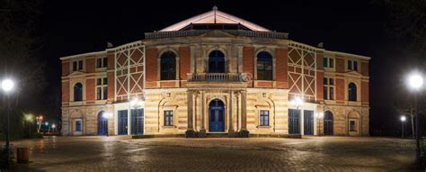 Bayreuth Wagner Festival Theatre Stock Photo - Image of composition, operahouse: 88151716