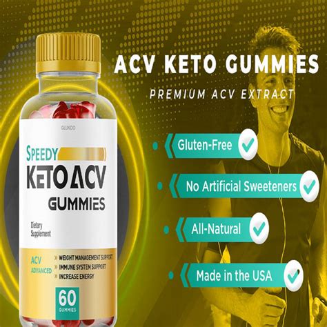 Speedy ACV Keto Gummies:- Real Benefits or Scam? | Speedy ACV Keto Gummies