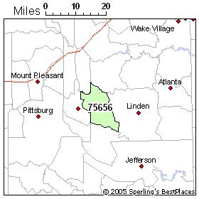 Best Place to Live in Hughes Springs (zip 75656), Texas