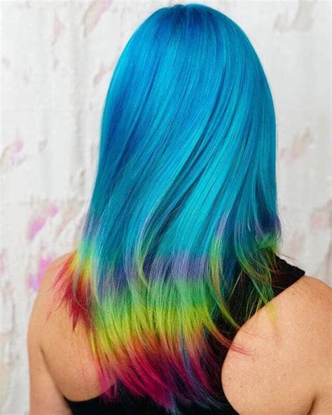 50 Stunning Rainbow Hair Color Styles Trending in 2022