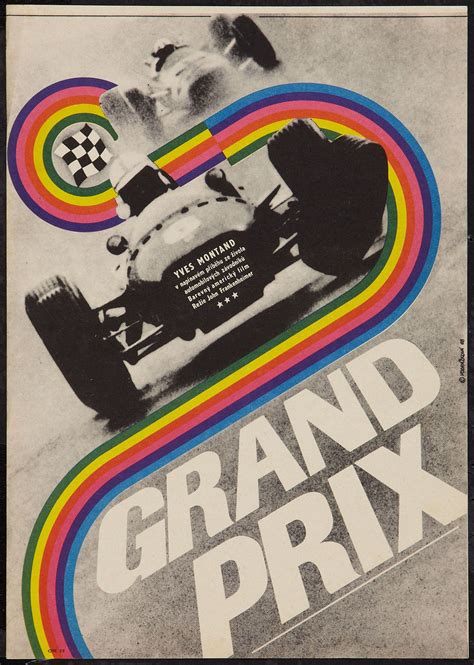 Grand Prix (MGM, 1967). Czech Poster (11" X 16"). Sports.. ... | Lot #51187 | Heritage Auctions ...