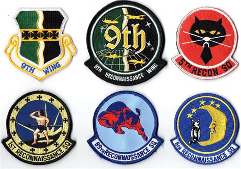 9th Reconnaissance Wing patch set - Beale AFB, California | Flickr