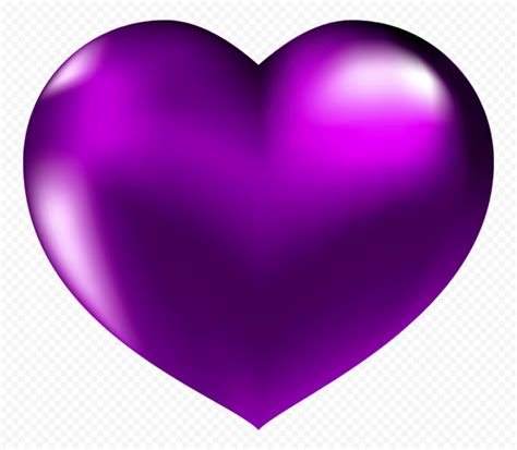 HD Dark Purple Love Heart No Background PNG | Purple love, Purple ...