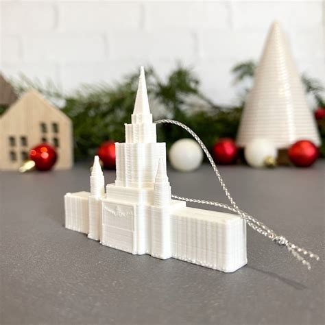 Oakland California Temple Christmas Tree Ornament Church of - Etsy