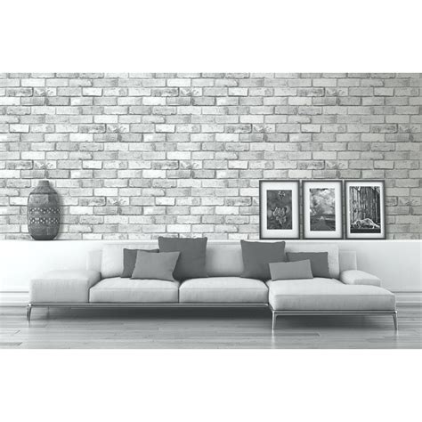 Grey Brick Wallpaper Living Room - 800x800 Wallpaper - teahub.io