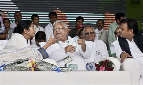 Sharad Yadav and I Made Nitish Kumar, BJP Using Him For Political Gains: Lalu at Grand ...