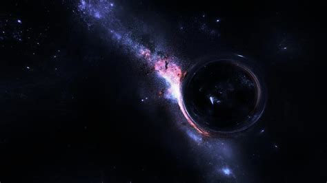 Black hole realistic illustration. 8k resolution space wallpaper ...