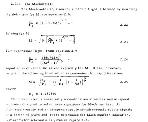 airspeed - Is the Mach number shown by an Air Data Computer considered a "true" Mach number ...