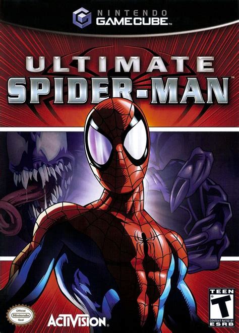 Ultimate Spider-Man (2005) box cover art - MobyGames