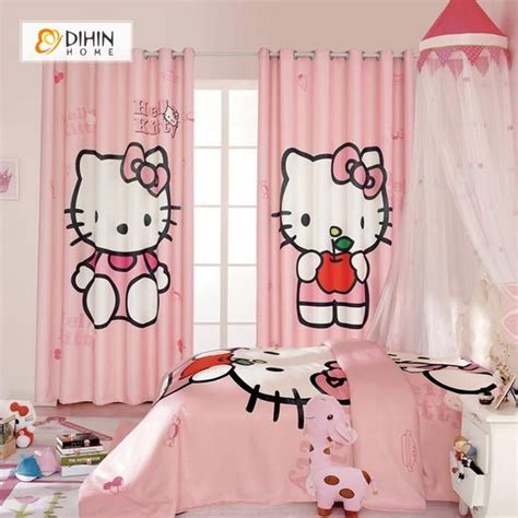 Hello Kitty Bedroom Curtains - img-loaf