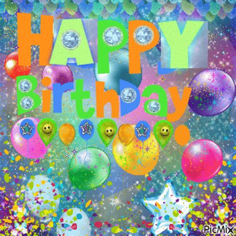 Happy Birthday Balloons - Picmix