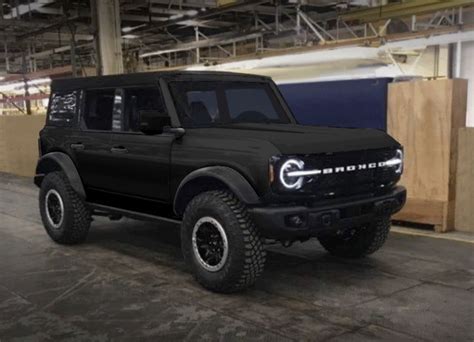 Black On Black Ford Bronco