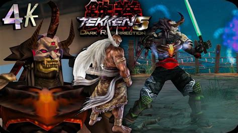 Demon Yoshimitsu | Jinpachi Moves Tekken 5 Dark Resurrection UHD 4K 60 ...