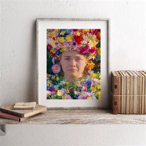 Midsommar Florence Pugh Frown Poster Canvas Art Wall Home - Etsy Australia