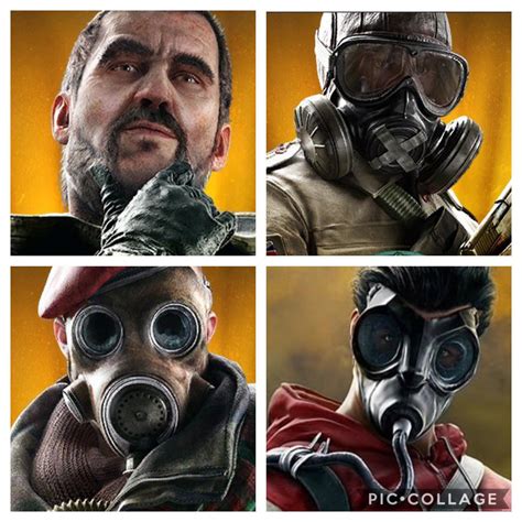 Now that the Smoke elite has been released, every SAS operator has an elite skin : r/Rainbow6