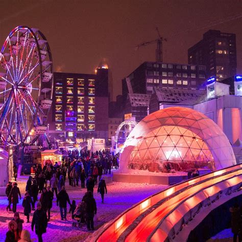 The "Montréal En Lumière" Winter Festival Is Taking Over The City In ...