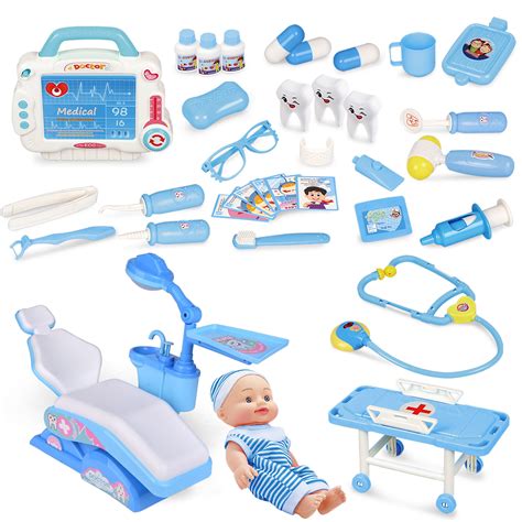 Toys & Hobbies Doctor Toys 2021 New Kids Pretend Play Dentist Doctor ...