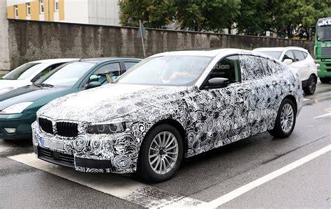 2018 BMW 5 Series GT Spied Again, We Get A Glimpse of The Interior - autoevolution