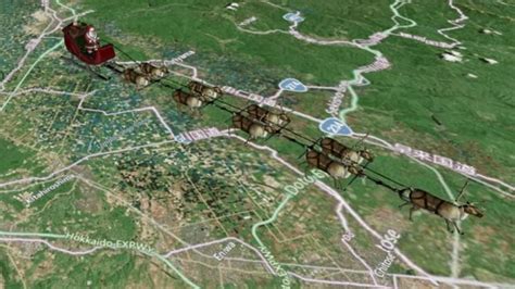 Norad tracks Santa Claus on journey around the world | CBC News