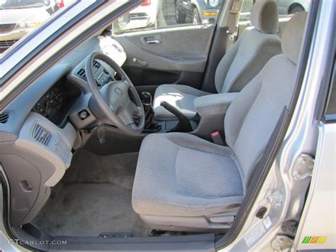 Quartz Gray Interior 2002 Honda Accord DX Sedan Photo #39072287 ...