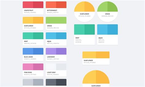 20+ Best HTML CSS Color Palette with Code Snippet - OnAirCode