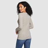 Women's Essentials Ribbed Crew Long-sleeve Shirt | Eddie Bauer