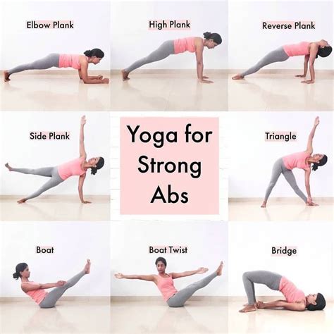 YOGA DIABLO on Instagram: “Yoga for Strong Abs! . These postures work ...