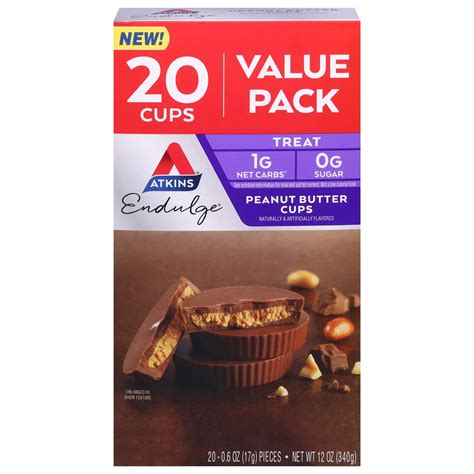 Atkins Endulge Treats - Peanut Butter Cups - Shop Diet & fitness at H-E-B